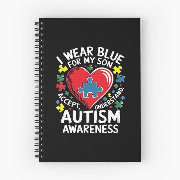 Item preview, Heart I Wear Blue For My Son Autism Awareness Month designed and sold by yvonnickStore.