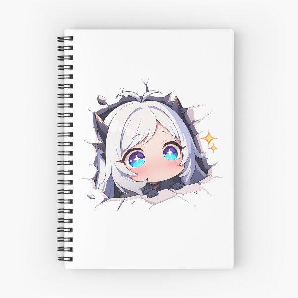 Item preview, Tsumugi Peeking Chibi Kawaii Princess Connect Game Anime Girl Design designed and sold by TorbenKuhano.