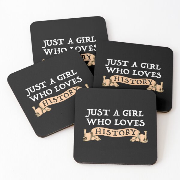 Item preview, Just A Girl Who Loves History designed and sold by eelurxdxzg25.