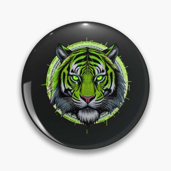 Item preview, Cyberpunk Tiger | Bassline Striker designed and sold by ColorSplash123.
