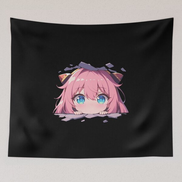 Item preview, Hatsune Peeking Cute Girl Princess Connect Game Anime designed and sold by TorbenKuhano.