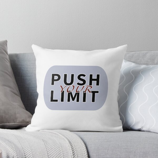 Item preview, Push Your Limit – Minimal Bold Typography designed and sold by THE RILONA.