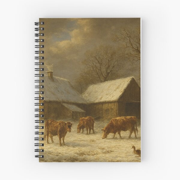 Item preview, Baroque winter idyll with animals designed and sold by Sigtrix.