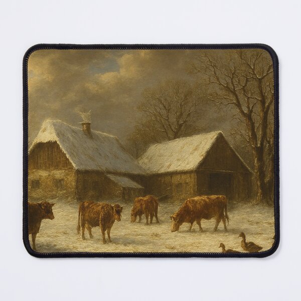 Item preview, Baroque winter idyll with animals designed and sold by Sigtrix.