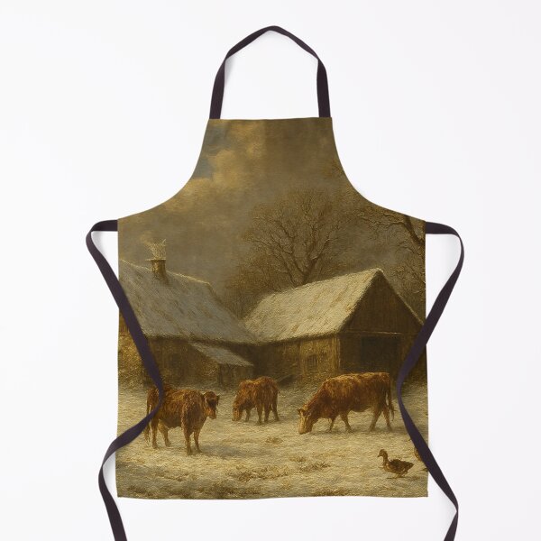Item preview, Baroque winter idyll with animals designed and sold by Sigtrix.