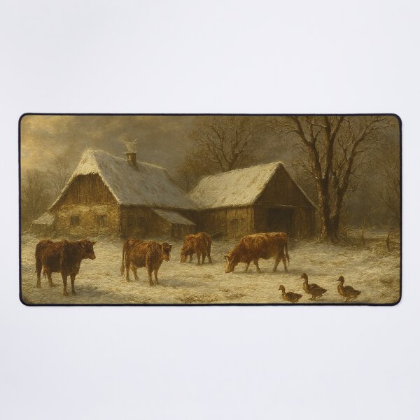 Item preview, Baroque winter idyll with animals designed and sold by Sigtrix.