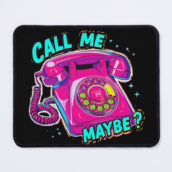 Item preview, Call Me Maybe? – Retro Phone Pop Art Design designed and sold by Scattered-Words.