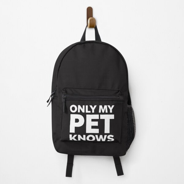 Item preview, Only My Pet Knows | Minimalist Pet Lover Text Design designed and sold by EchopawCo.