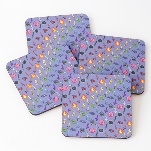 Item preview, A rainbow of monsters and swords - stardew valley designed and sold by Cthulhu loves crafts.