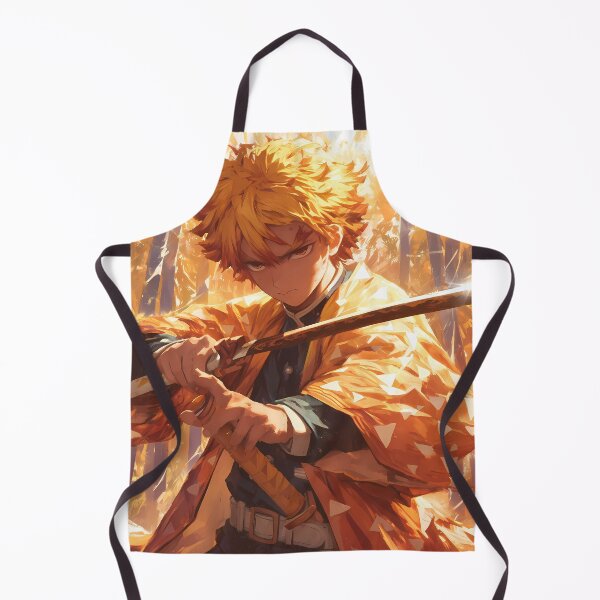 Item preview, Zenitsu Agatsuma Demon Slayer Anime Thunder Lightning Sword Master designed and sold by TorbenKuhano.