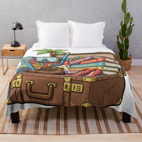 Item preview, Global Adventures: Tropical Travel Luggage Essentials designed and sold by MartinxMarie.