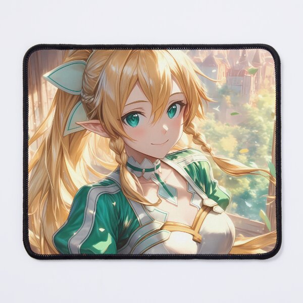 Item preview, Leafa Sword Art Online Anime Girl Green Elf Fantasy Kingdom designed and sold by TorbenKuhano.