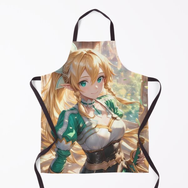 Item preview, Leafa Sword Art Online Anime Girl Green Elf Fantasy Kingdom designed and sold by TorbenKuhano.