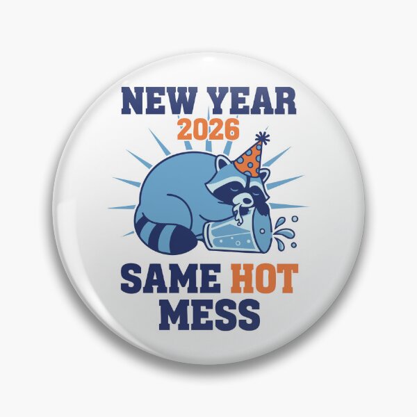 Artikelvorschau, Neujahr 2026 – Gleiche ausgelassene Partystimmung entworfen und verkauft von LuminOrb.