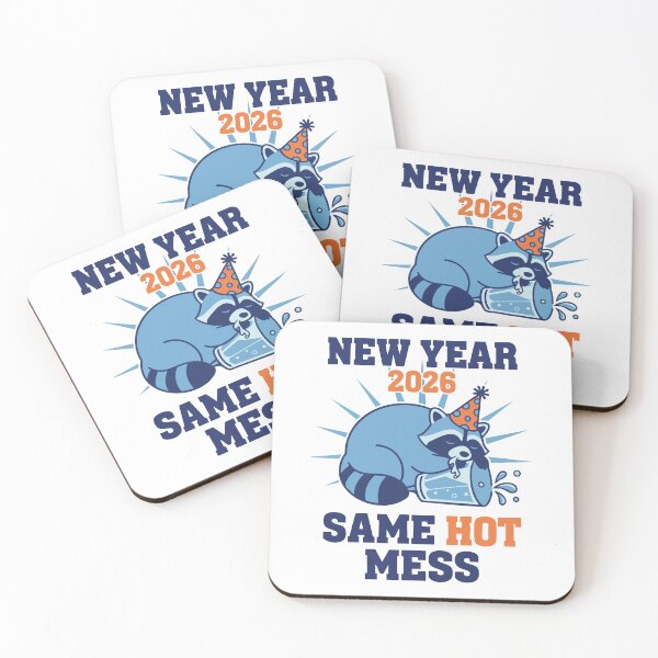 Item preview, New Year 2026 Same Hot Mess Party Vibes designed and sold by LuminOrb.