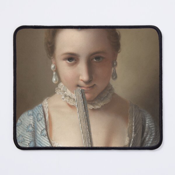 Item preview, Woman With Fan designed and sold by leafsquare.