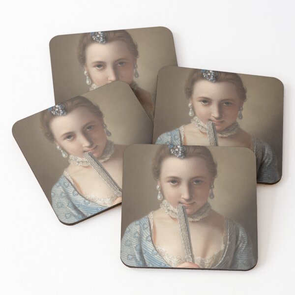 Item preview, Woman With Fan designed and sold by leafsquare.