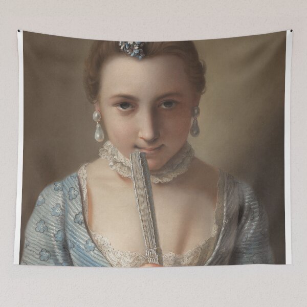 Item preview, Woman With Fan designed and sold by leafsquare.