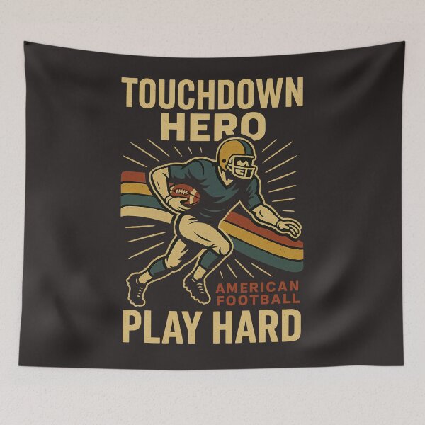 Item preview, Touchdown Hero designed and sold by MilikDesignsPro.
