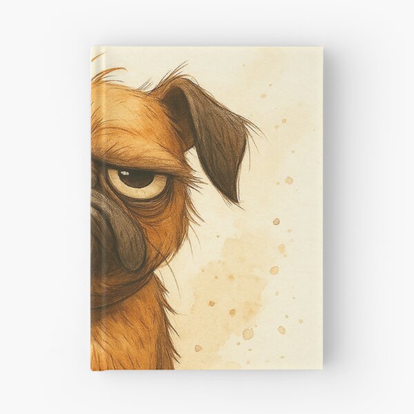 Item preview, Grumpy Brussels Griffon – Funny Moody Dog designed and sold by Darlin8888.