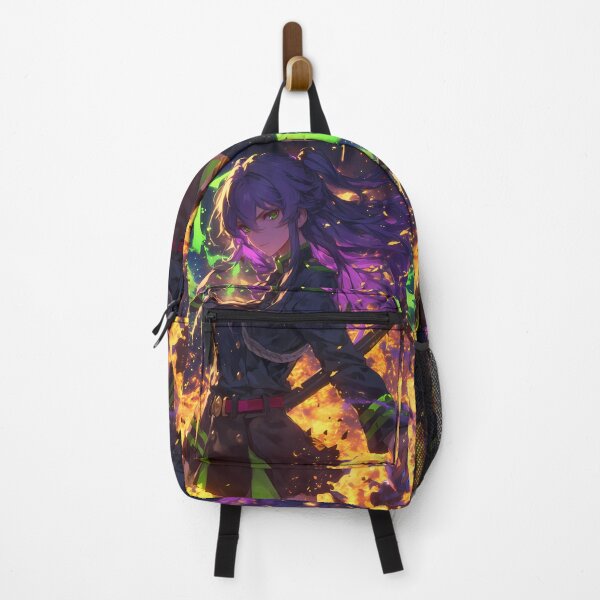 Item preview, Hiiragi Shinoa fiery courage Seraph of the End anime girl determination designed and sold by TorbenKuhano.
