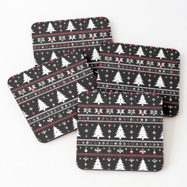 Item preview, Classic Christmas Sweater Pattern With Reindeer, Trees, and Snowflakes designed and sold by PixelVibe782.