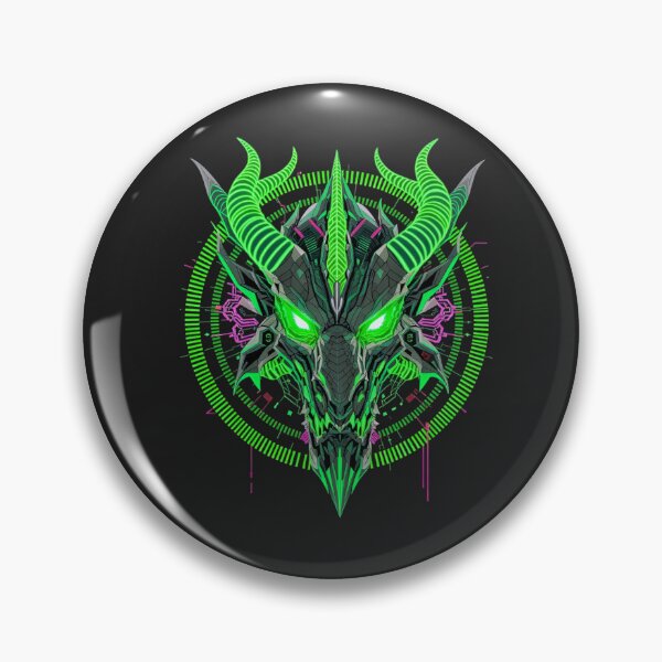 Item preview, Cyberpunk Dragon | Synthwave Dragonlord Neon Vector designed and sold by ColorSplash123.
