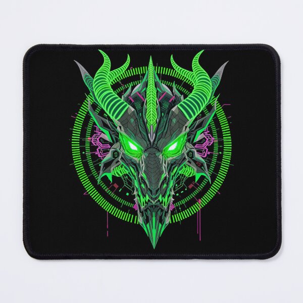 Item preview, Cyberpunk Dragon | Synthwave Dragonlord Neon Vector designed and sold by ColorSplash123.