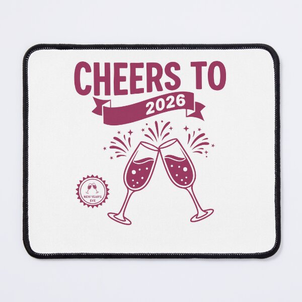 Item preview, Cheers To 2026 New Year's Eve Celebration designed and sold by LuminOrb.