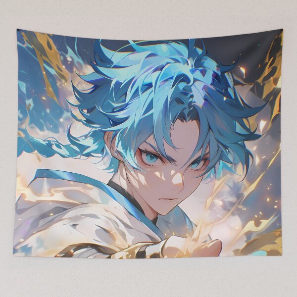 Item preview, Chongyun Genshin Impact Anime Hero with Exorcist Power designed and sold by TorbenKuhano.