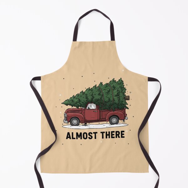 Item preview, Vintage Red Truck Christmas Tree Almost There designed and sold by graphicnew.