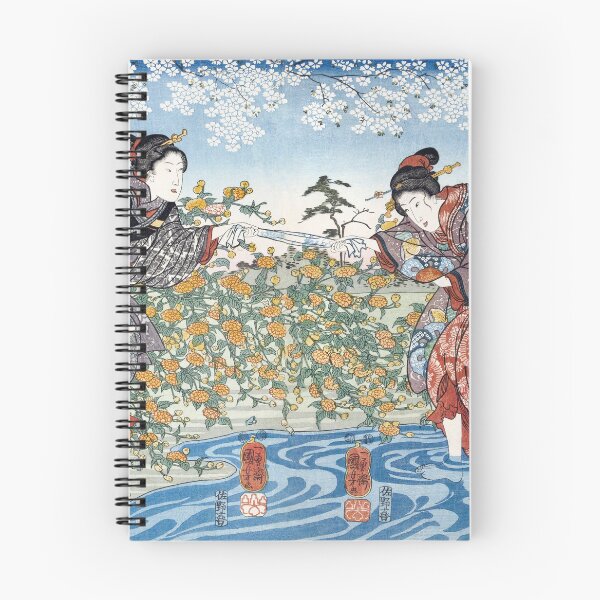 Item preview, Women by Ide Tama River (1847) Utagawa Kuniyoshi designed and sold by leafsquare.