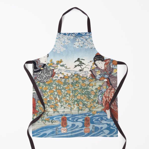 Item preview, Women by Ide Tama River (1847) Utagawa Kuniyoshi designed and sold by leafsquare.
