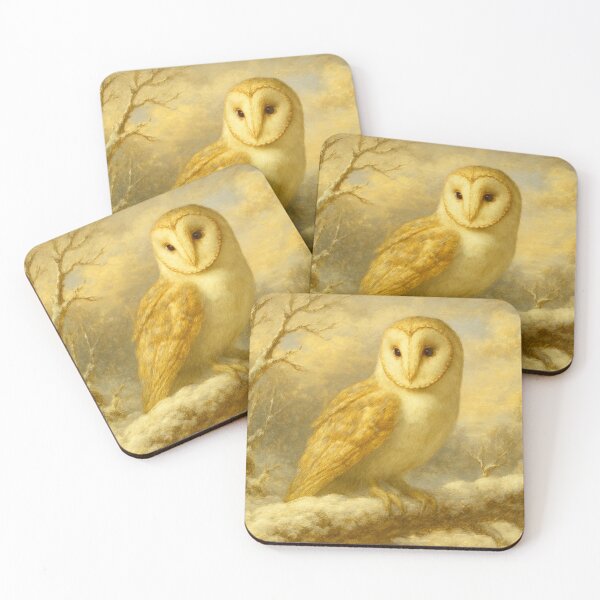 Item preview, Owl in golden winter light designed and sold by Sigtrix.