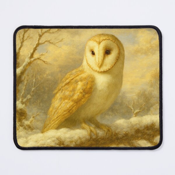 Item preview, Owl in golden winter light designed and sold by Sigtrix.