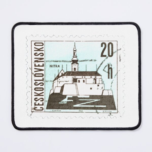 Item preview, Czech Republic Slovakia Nitra Vintage Postage Stamp designed and sold by red-amber65.
