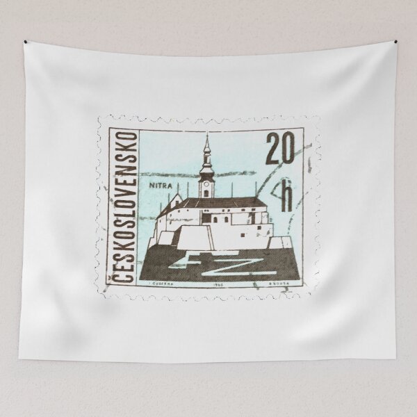 Item preview, Czech Republic Slovakia Nitra Vintage Postage Stamp designed and sold by red-amber65.