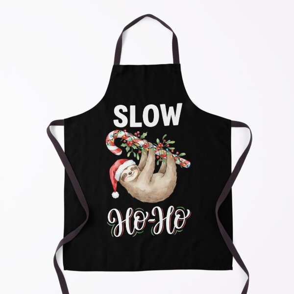 Item preview, Slow Ho Ho Funny Sloth Christmas designed and sold by thebest-2studio.