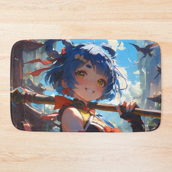 Item preview, Xiangling Genshin Impact Anime Girl Energetic Fire Chef designed and sold by TorbenKuhano.