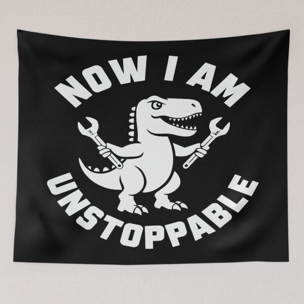 Item preview, Funny T-Rex Wrench Meme – Unstoppable Dinosaur Humor Design for Engineers, Mechanics & Dads designed and sold by Bright Nest Studio.