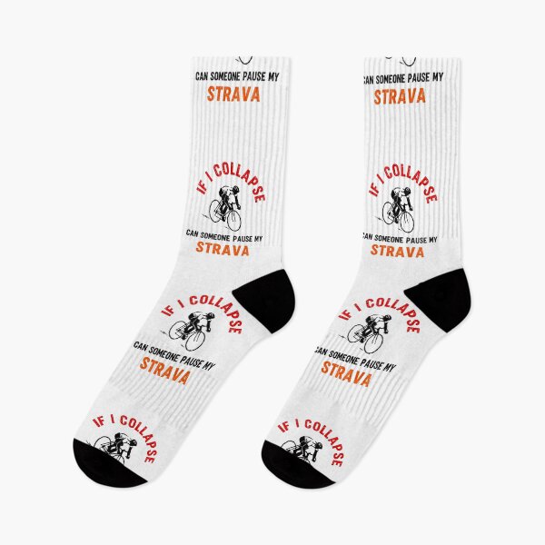Item preview, If I Collapse Can Someone Pause My Strava – Funny Cycling Joke – Cyclist Humor Gift for Road Cyclists, MTB Riders & Strava Addicts – Bike Training Quote designed and sold by BMLprint ⭐⭐⭐⭐⭐.
