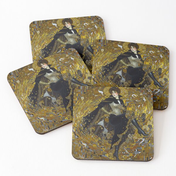 Item preview, Gustav Klimt Style Art Nouveau  Woman Dancing Vortex designed and sold by AppliedAtelier.