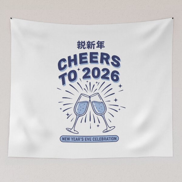 Item preview, Cheers to 2026 New Year's Eve Celebration designed and sold by LuminOrb.