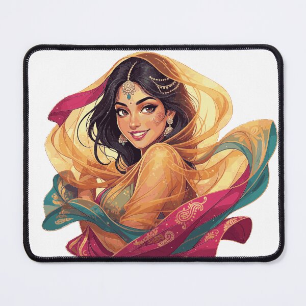 Item preview, Golden Saree Princess designed and sold by MartinxMarie.