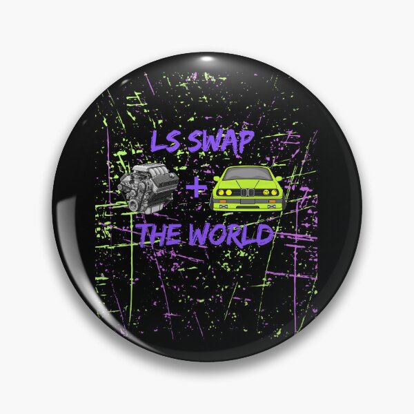 Item preview, LS Swap The World Car Enthusiast T-Shirt designed and sold by Lifeofspeed.