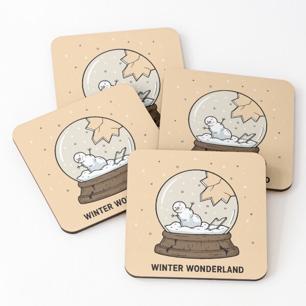 Item preview, Cute Winter Wonderland Snow Globe Design designed and sold by graphicnew.