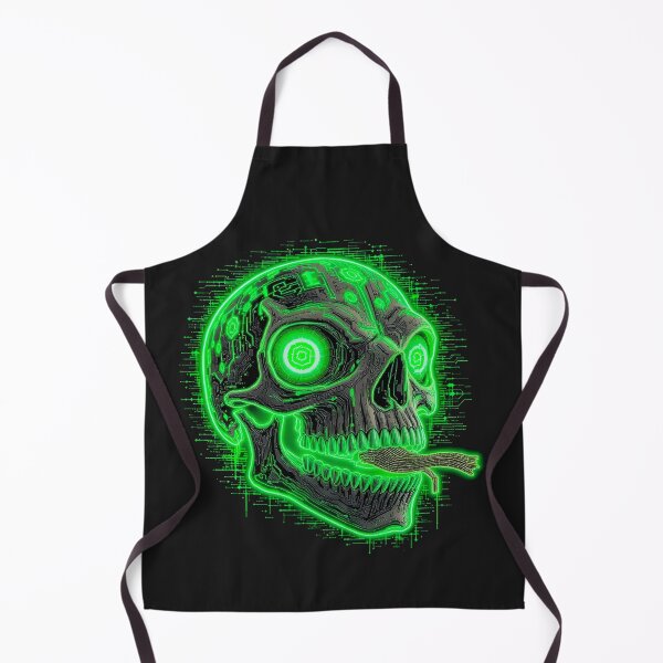 Artikelvorschau, Cyberpunk-Froschschädel | Neon-Hacker-Glyphenvektor entworfen und verkauft von ColorSplash123.