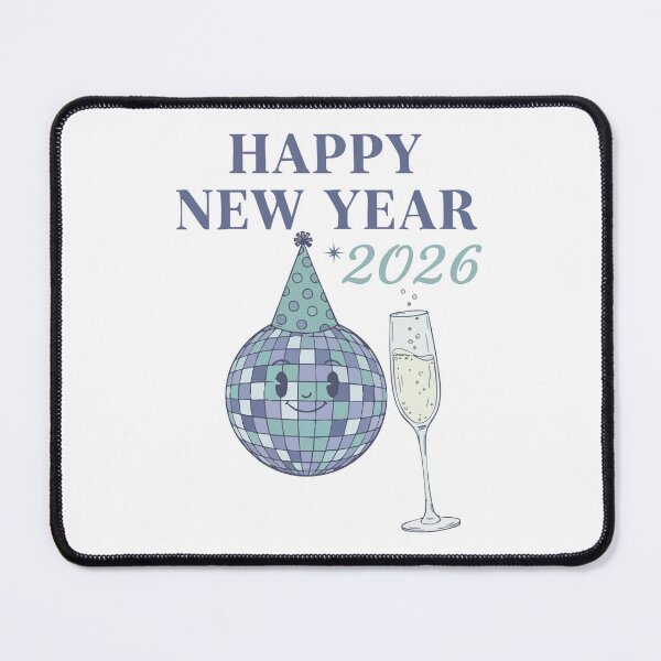 Item preview, Happy New Year 2026 Disco Ball Celebration designed and sold by LuminOrb.