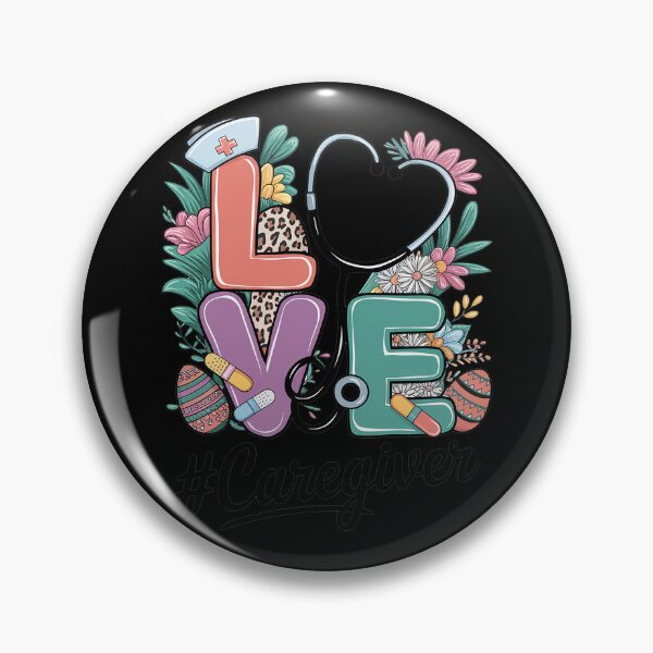 Item preview, LOVE Stethoscope Scrub Caregiver Nurse Life Easter Day designed and sold by TeddyPaintsArt.