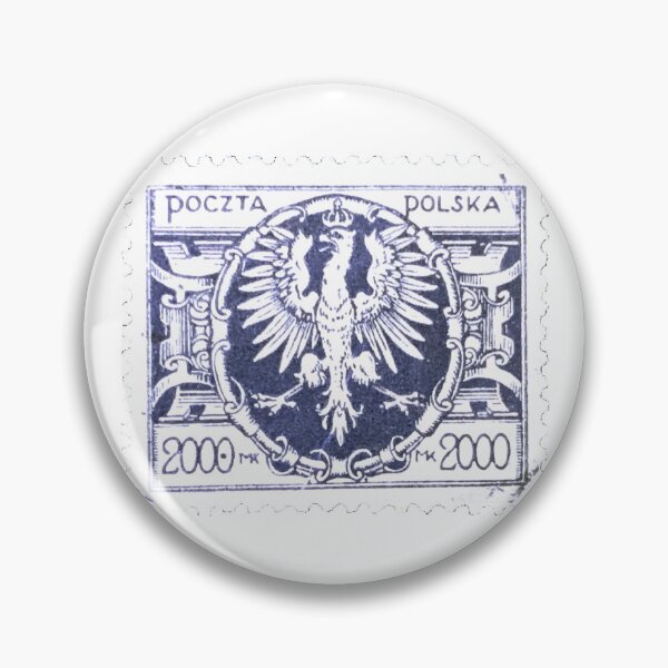 Item preview, Poland Polska Eagle Polish Vintage Postage Stamp designed and sold by red-amber65.